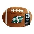 thumbnail image 2 of CFL Saskatchewan Roughriders Football Shaped Cushion, 2 of 4