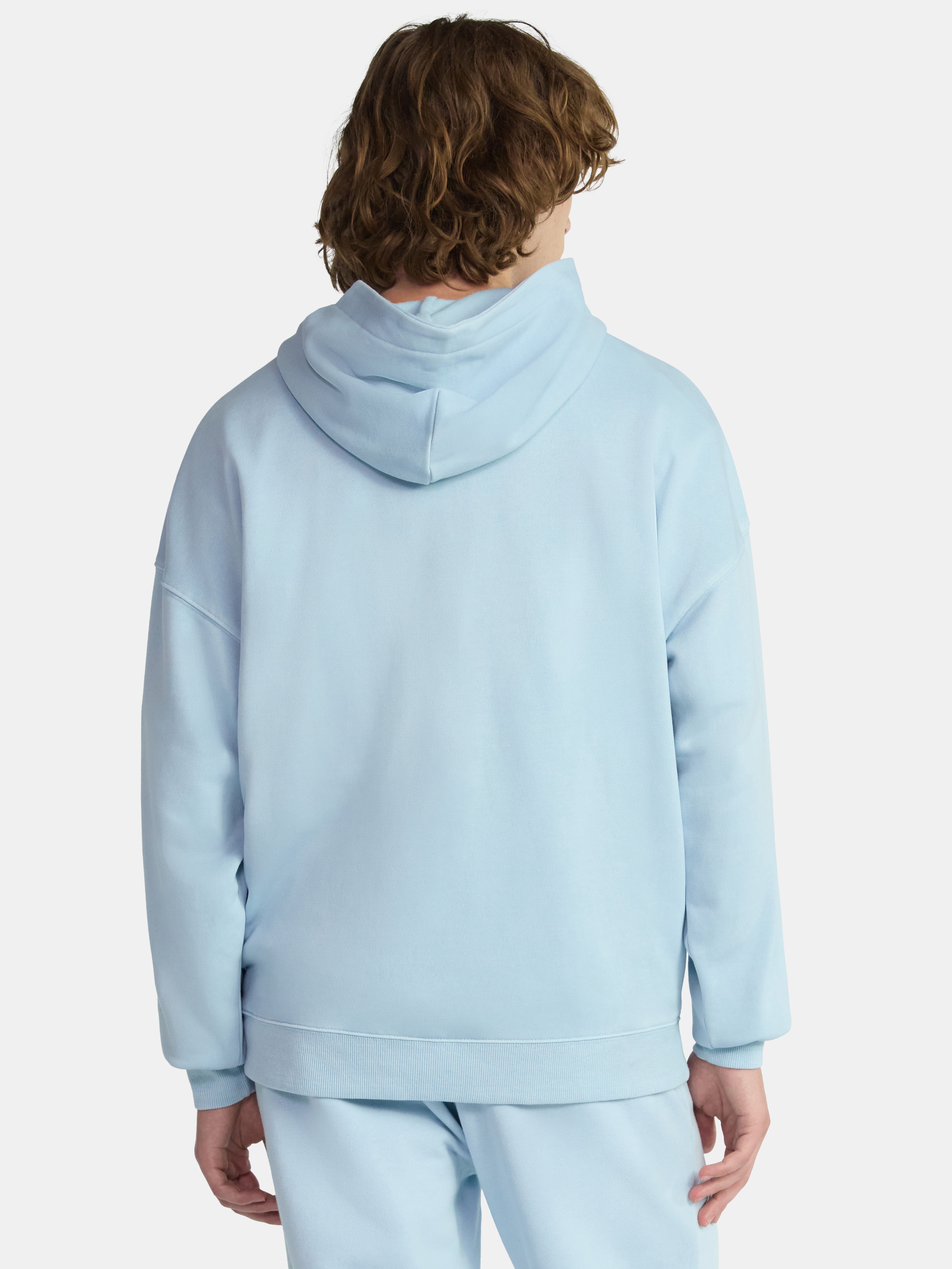 No Boundaries Oversized Hoodie with Long Sleeves, Men's XS-5XL
