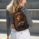 thumbnail image 5 of Disketp Vintage Floral Skull Mochila de Lona Estampada, Mochila Escolar de Viaje Ligera para Estudiantes y Portátil-Medium, 5 of 5