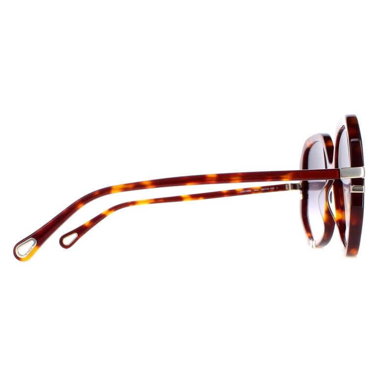 Chloe CH 0104S Plastic Womens Flat-top Sunglasses Havana  display picture 1