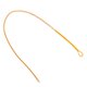thumbnail image 1 of Conector de bucles de líder trenzado, bucles de línea de mosca de trucha de salmón de pesca más fina naranja Cola Bucles de pesca con mosca, 1 of 8