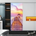 thumbnail image 2 of 77x200cm Etiqueta de puerta 3D Bodega Foto Mural Trompe l'oeil Calcomanías de pared PVC Papel tapiz impermeable para dormitorio Baño Cocina Decoración Pegatinas de puerta, 2 of 5