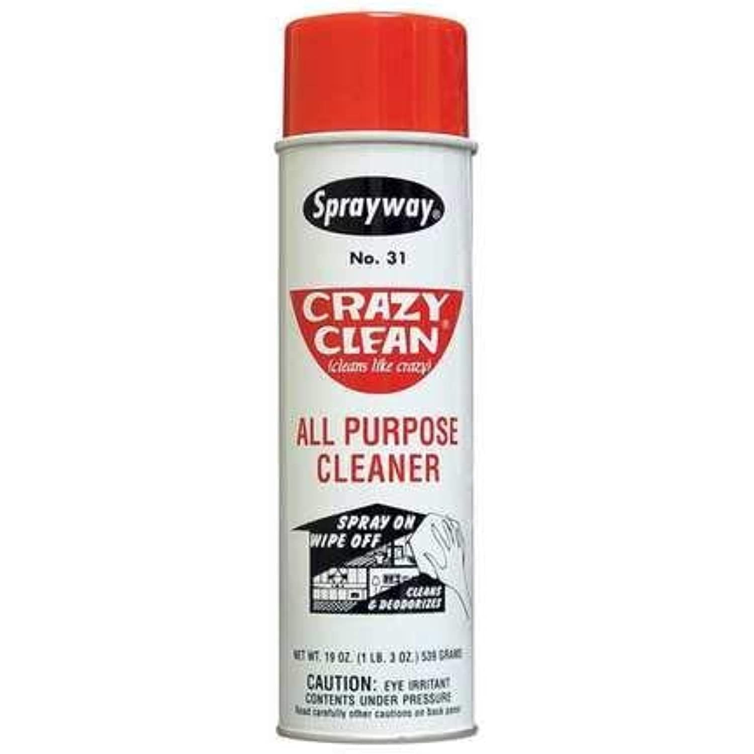 Sprayway Crazy Clean All Purpose Cleaner Sw031 (4 Pack)