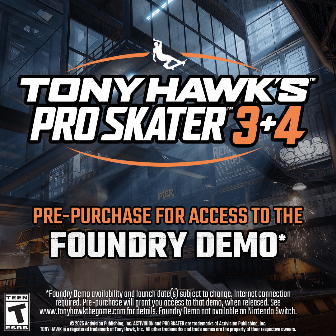 Tony Hawk's Pro Skater 3+4 - PlayStation 4 Standard Edition