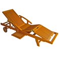 thumbnail image 2 of International Caravan Royal Chaise Longue avec Roulettes, 2 of 2