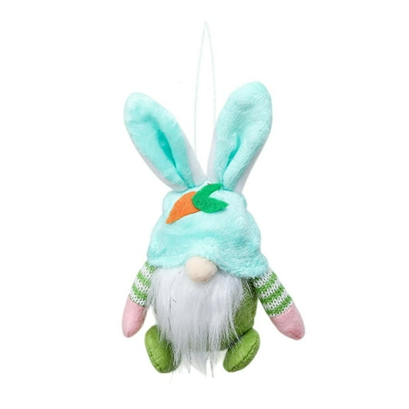 WozhuoToy Bunny Gnomes Decorations for Home, Indoor, Tiered Tray, Office, Desk - Easter Decorations - Spring Stuffed Rabbit Animal Figurines Centerpiece Table Decor - Funny Gifts for Women, Mom
