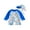 White Blue Dinosaur, variant on BemeyourBBs Toddler Baby Boy One Piece Swimsuit Kids Infant Bathing Suit Long Sleeve Rash Guard Half Zipper Dinosaur Swimwear Sunhat Set UPF 50