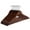 Coffee, variant on ZENY Wooden Clothes Hangers 50 Count (Natural)