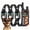 Three-Black, variant on PetJoy 2 in 1 Dog Shock Collar with Remote 2 Dogs,3300Ft Dog Training Collar with 4 Modes,IPX7 Waterproof Bark Collar for Small to Large Dogs with Flashlight,2 Count