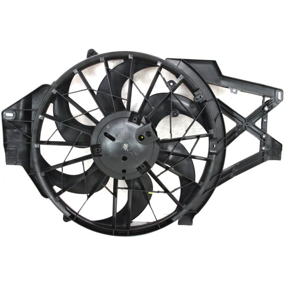 Cooling Fan Assembly Compatible with FORD MUSTANG 1999-2004 Single 3.8L/(3.9L Engine 2004)