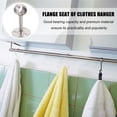 thumbnail image 4 of MasteelfCA 8Pcs Ceiling Mount Brackets Stainless Steel Brackets Curtain Rod Support Racks, 4 of 8