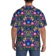 thumbnail image 3 of Disketp Roosters 1 Men's Hawaiian, Shirts Button Down Holiday Beach Shirts-{sizeName}-Medium, 3 of 5