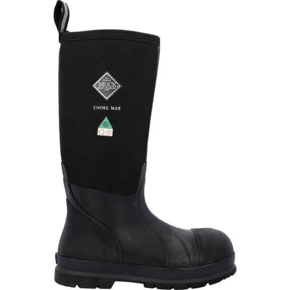 Muck Men's Chore Max Hi Comp Toe, Black