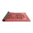 thumbnail image 2 of Ahgly Company Indoor Round Medallion Red Traditional Area Rugs, 6' Round, 2 of 4