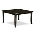 thumbnail image 3 of East West Furniture Parfait 7-piece Wood Dining Set in Cappuccino, 3 of 6