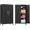 Black, variant on 47" Metal Storage Locker, Lockable Employees Metal Locker with 2 Door and Adjustable Shelves, Steel Locker for Home, School, Office, Gym (White)