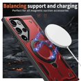 thumbnail image 2 of For Samsung Galaxy S23 Ultra / S22 Ultra 5G Case Compatible with MagSafe Military Protection PC+TPU, 2 of 5