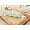 thumbnail image 2 of Fox Run Marble Rolling Pin With Aluminum Handles, 2 of 3