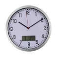 thumbnail image 4 of FUTUREORYY Living Room Clocks Wall Plastic Round Thermometer for Indoor Use 1PC, 4 of 8