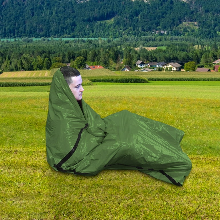 Emergency Sleeping Bag Warm Outdoor Camping Hiking Hiking Pack