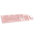 thumbnail image 3 of Keyboard Mouse Set 2.4Ghz Wireless Keyboard Mouse Kit with Retro  Key Caps Office Supplies, 3 of 10