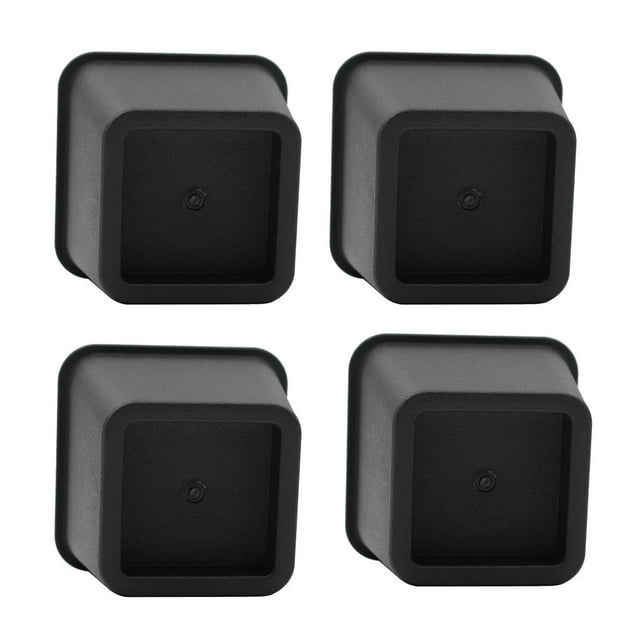 yuksok 4pcs Plastic Table Lifts Furniture Height Elevator Floor Protector 3" Height 3 Inch Height