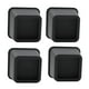 thumbnail image 1 of Elevadores de servicio 4PCS Muebles Ascensores Ascensores, almacenamiento - Negro 3 pulgadas 3 pulgadas de altura BLESIY Elevador de cama ajustable, 1 of 8