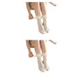 thumbnail image 4 of ziyahi Breathable Compression Socks For Women Adorn Feet With Ruffle Cuff Adorn Foot beige 2Set, 4 of 6