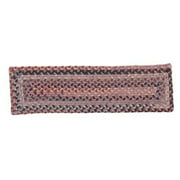 Colonial Mills Ridgevale Braided Red Area Rug 8"x28"