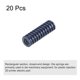 thumbnail image 3 of Troquel Resorte, 20uds 8mm OD 25mm Largo Espiral Estampado Liviana Carga Compresión Troquel Resortes para 3D Impresora Eléctrica Pieza, Azul, 3 of 5