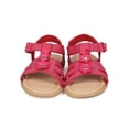 thumbnail image 4 of New Girl Jelly Beans Proud Leatherette Open Toe Daisy Strappy Flat Sandal, 4 of 5