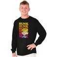 thumbnail image 4 of Retro Dennis The Menace Hunk Gradient Men's Long Sleeve Tee T Shirt Brisco Brands S, 4 of 6
