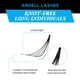 thumbnail image 5 of Pestañas postizas Ardell, individuales, largas, negras, paquete de 4, 5 of 5