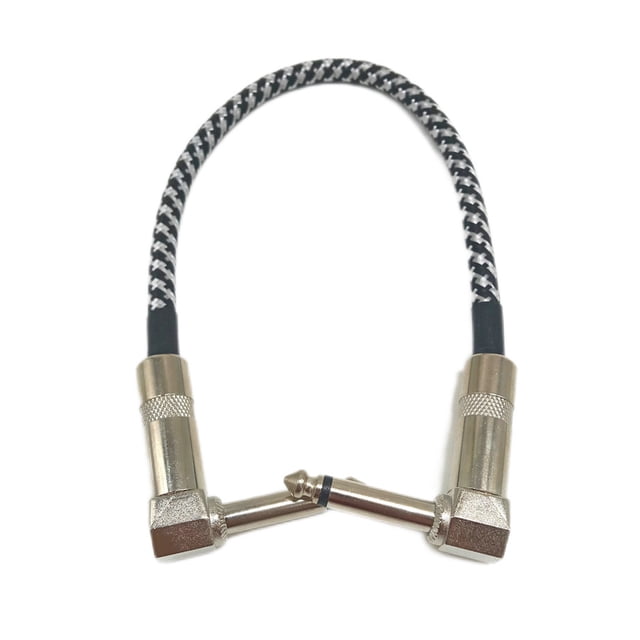 Toystoory Cable de guitarra eléctrica, Cable de Pedal de efecto, chaqueta práctica profesional, Cable de instrumento Musical con enchufe de Accesorios para instrumentos musicales