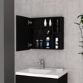 thumbnail image 2 of Single Door Medicine Cabinet | 18H with Mirror for Indoor and Outdoor Settings | Made of Particle Board | Accommodates Taller Users, 2 of 6