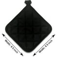 thumbnail image 2 of 5Pcs Kitchen Pot Holders Set Heat Resistant Pure Cotton Potholders Kit Trivets Large Coasters Hot Pads Pot Holders for Everyday Cooking and Baking by 6.5 x 6.5 Inch, 2 of 6