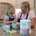 thumbnail image 2 of Buddeez 3.25 Quart Plastic Flour Containers with Scoops, Set of 2, 2 of 10