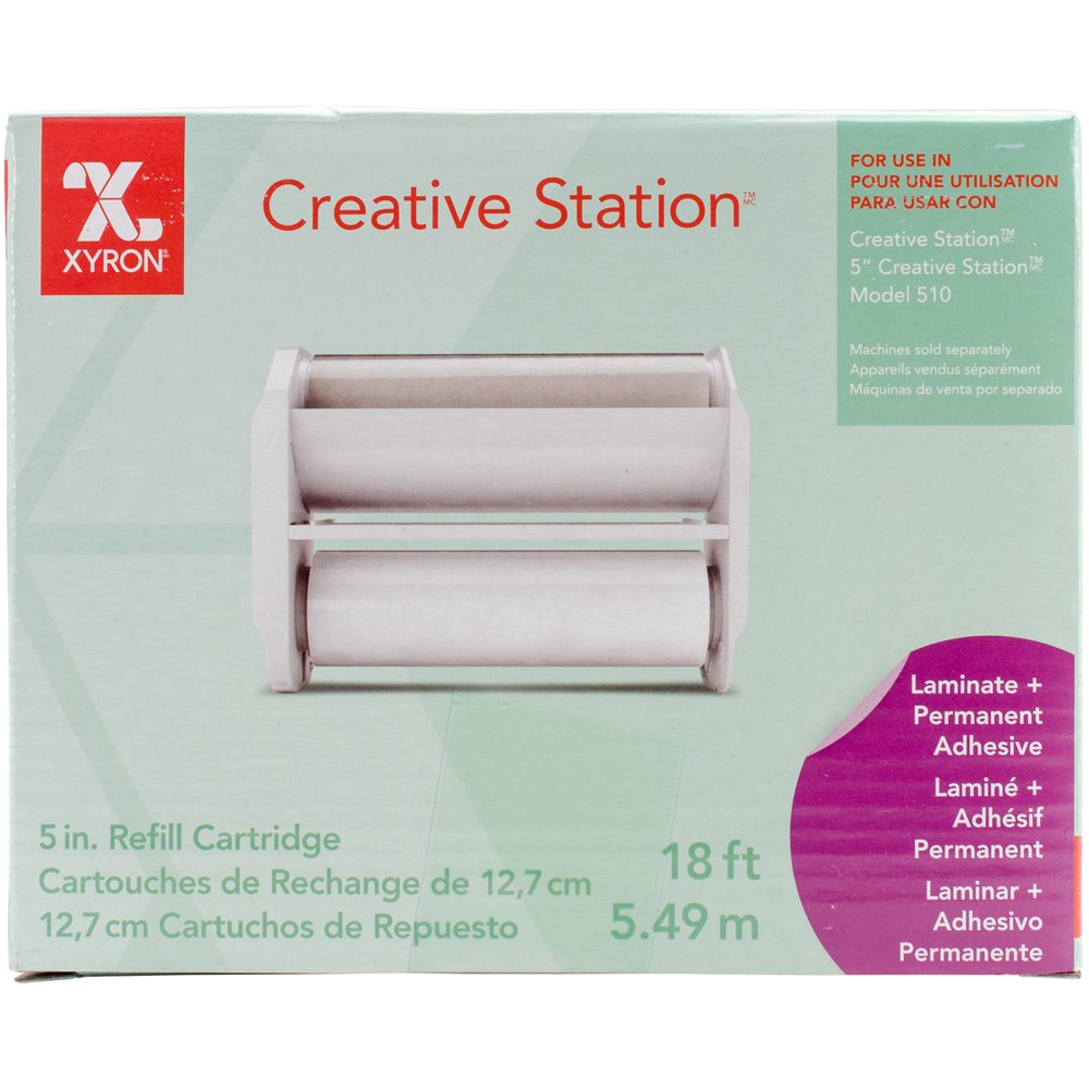 Xyron Creative Station Laminate/Adhesive Cartridge 5"X18' Walmart