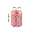 thumbnail image 2 of Yisang Makeup Brush Storage Cylinder Vertical Countertop Organizer Durable Stylish Design Easy Clean Fits Various Sizes Beauty Essential, 2 of 3