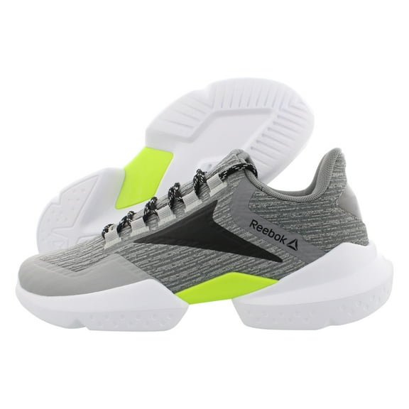 Reebok Split Fuel Mens Shoes Size 13, Color: True Grey/Black/Lime/White