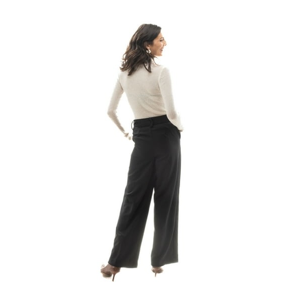 Belted Trouser with Front Pockets