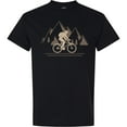 thumbnail image 3 of Inktastic Mountain Biking Adventure T-Shirt, 3 of 5