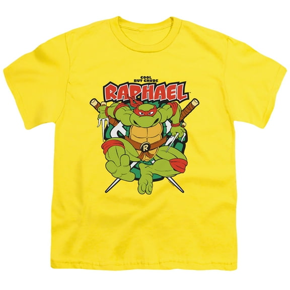 TMNT Teenage Mutant Ninja Turtles Cool But Crude Raphael Unisex Youth T Shirt