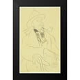 thumbnail image 2 of Vintage Apple Collection 16x24 Black Modern Framed Museum Art Print Titled - Amedeo Modigliani - Charles GuÃ©rin, 2 of 5