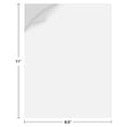 thumbnail image 2 of Premium Printable Waterproof Vinyl Sticker Paper for Inkjet and Printer 210x280mm 60 Sheets Matte White Decal Paper, 2 of 6