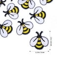thumbnail image 2 of unbranded 20Ud Applique De Tela Con De Abeja Para Ropa Y Manualidades En Colores Vivos, 2 of 8