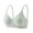 #25Green, variant on Wireless Bras for Women Full Coverage Ribbed Adjustable Bralettes Seamless Push Up Support Everyday Bra