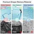 thumbnail image 6 of HOMLUX Waterproof Gym Duffel Bag for Women and Men, with Shoe Compartment and Wet Pocket, Lightweight Travel Carry-On, 6 of 8