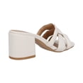 thumbnail image 3 of Zapatillas Miracol by Mama Lola Mujer Tacón Ancho Comoda beige 25.5, 3 of 4