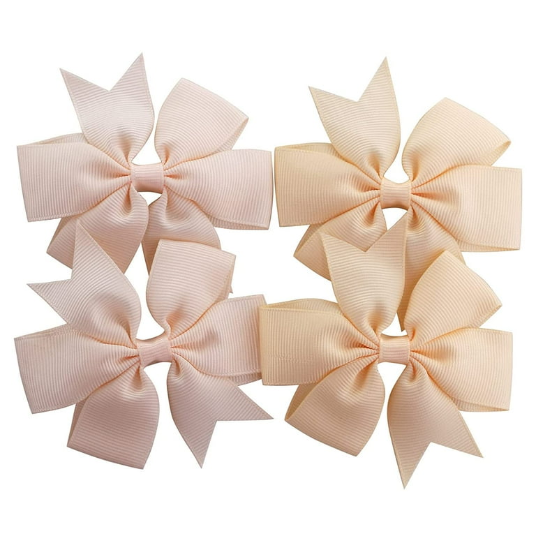 120PCS 3inch Grosgrain Ribbon Polka Dot Pinwheel Hair Bows Boutique Rainbow Bows Alligator Clips For Girls Toddlers Teens 60Colorsx2 Walmart